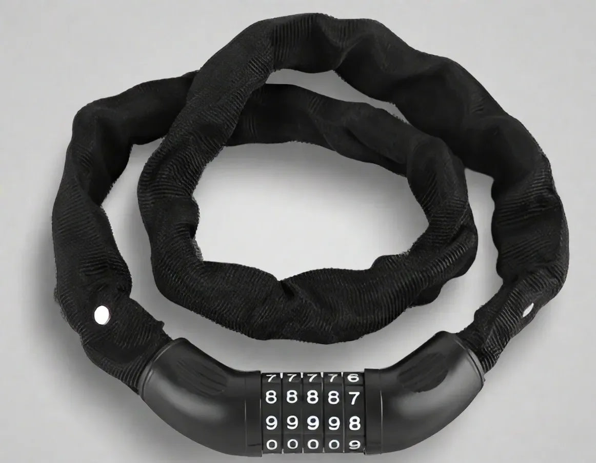 Anti-Theft Bike Chain Lock | Heavy Duty & Password Secure | Cooly Bikes - Cooly Bikes