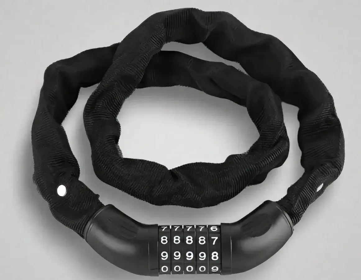 Anti-Theft Bike Chain Lock | Heavy Duty & Password Secure | Cooly Bikes - Cooly Bikes