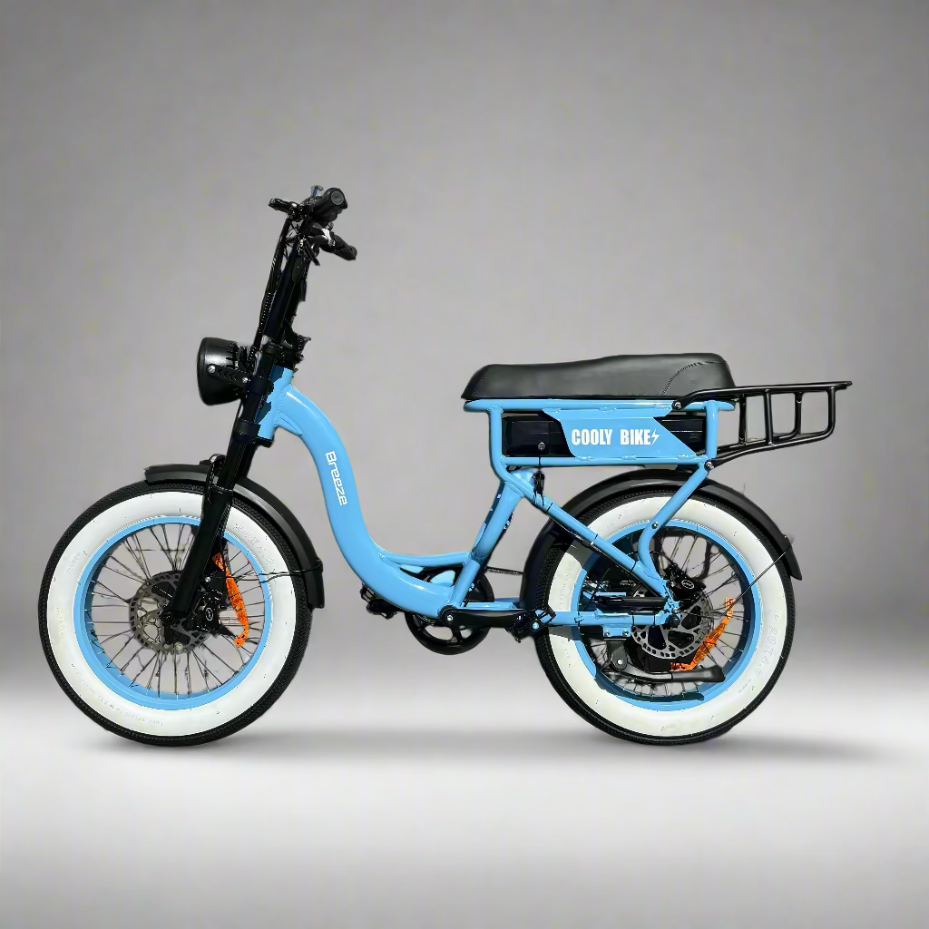 Cooly Breeze display electric Bike Cooly Bikes Australia Blue Buy Now