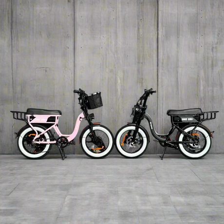 Cooly Breeze display electric Bike Cooly Bikes Australia Pink & Black  Buy
