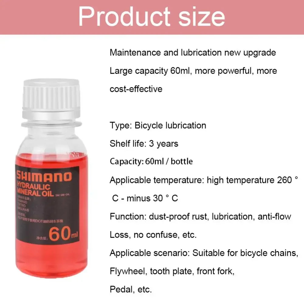 Eco-Friendly Hydraulic Mineral Oil for Disc Brakes - Cooly Bikes