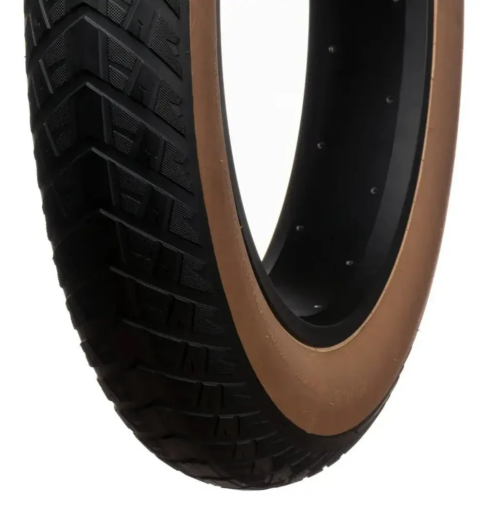 Brown Wall Road Tyre | Durable & Stylish for Electric Bikes - Cooly Bikes