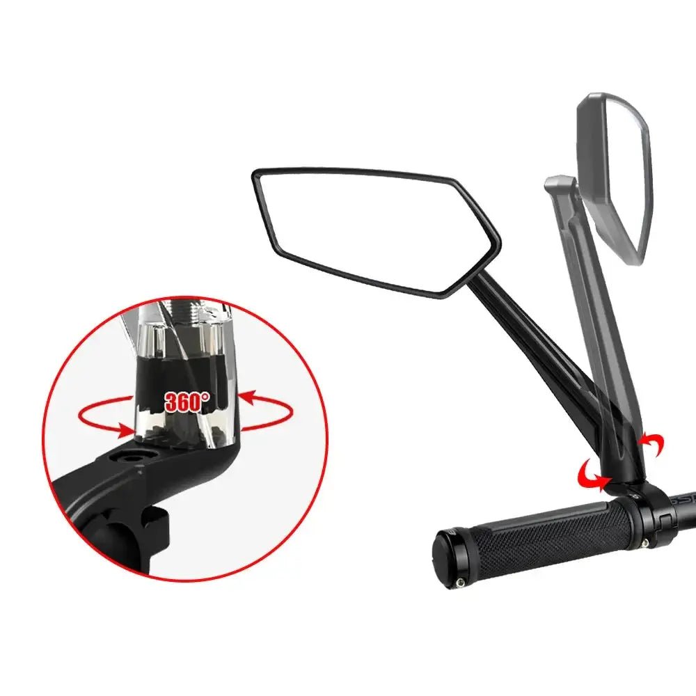 Cooly Bikes Electric Bike Side Mirrors – Ride Safer, Ride Smarter - Cooly Bikes