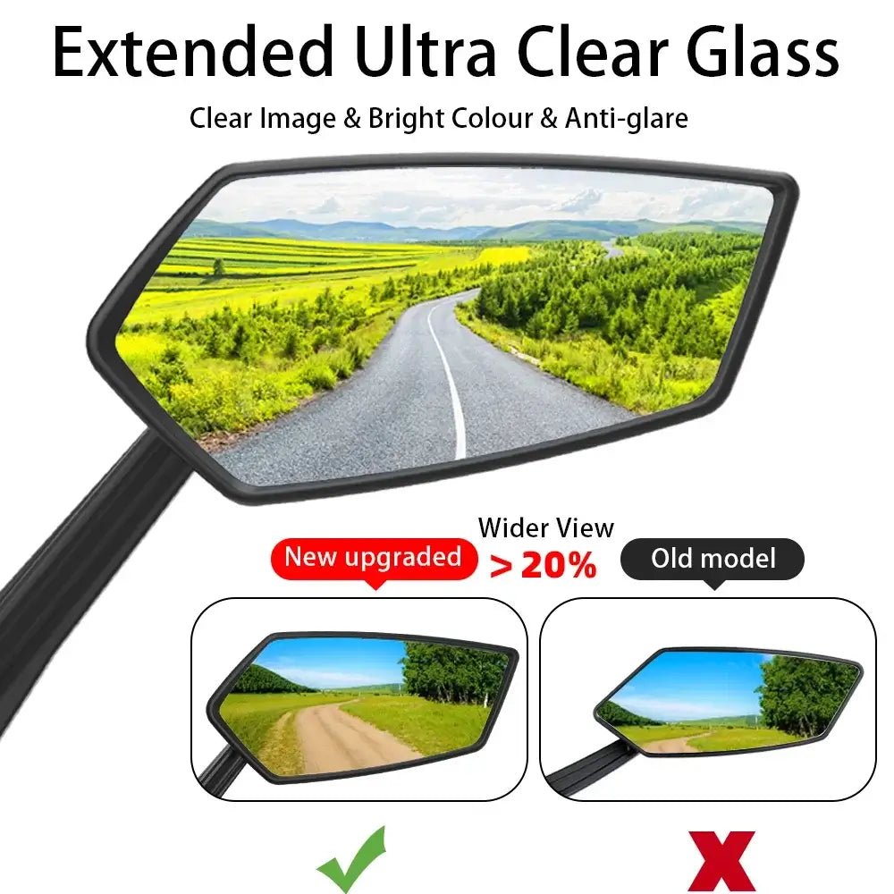Cooly Bikes Electric Bike Side Mirrors – Ride Safer, Ride Smarter - Cooly Bikes