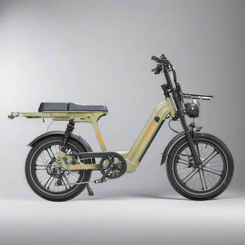 Cooly Daze Electric Bike - Premium Step Through E - Bike with Fat Tires - Cooly Bikes