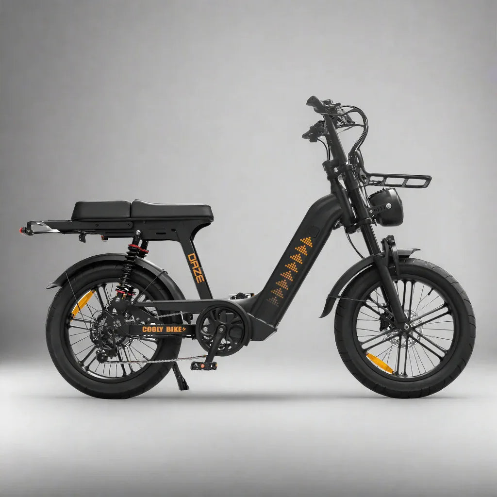 Cooly Daze Electric Bike - Premium Step Through eBike with Fat Tyres - Cooly Bikes