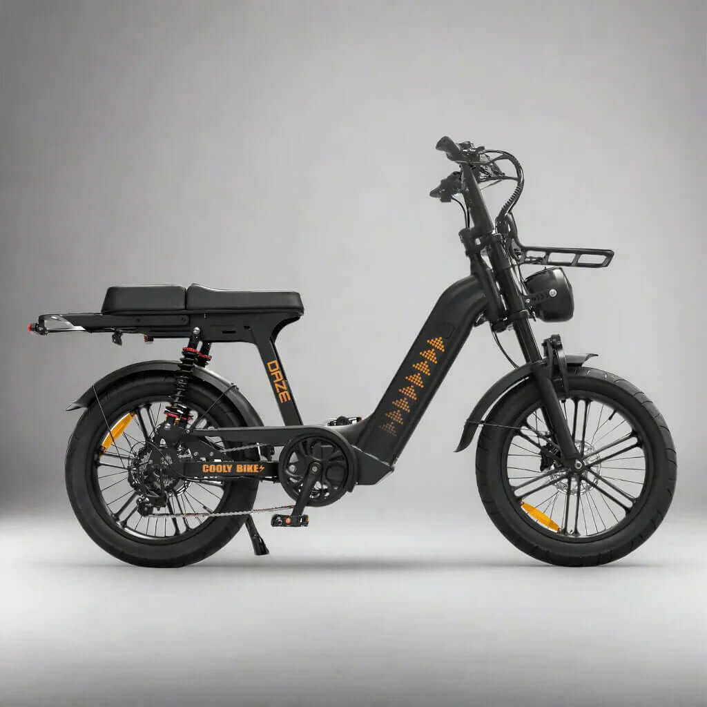 Cooly Daze Electric Bike - Premium Step Through eBike with Fat Tyres - Cooly Bikes