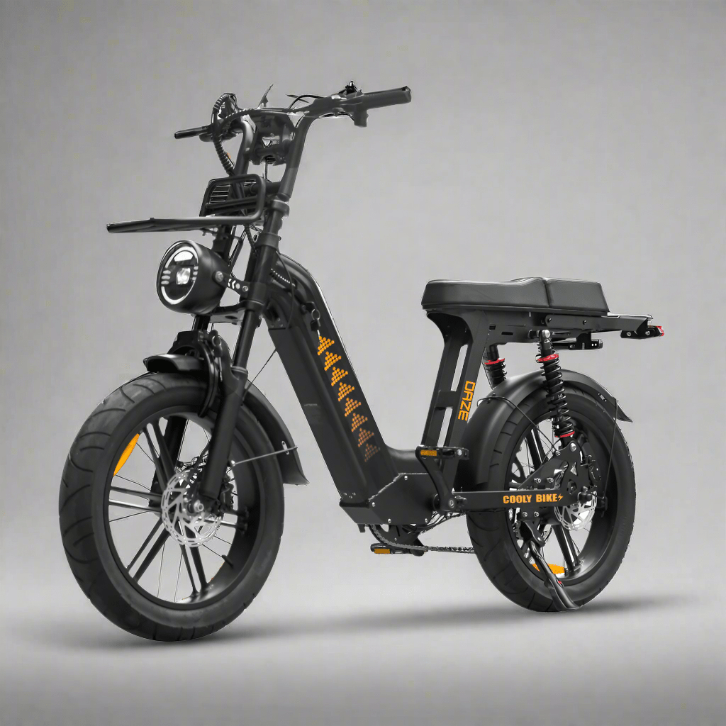 Cooly Daze Electric Bike - Premium Step Through eBike with Fat Tyres - Cooly Bikes