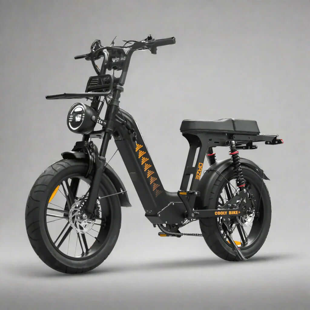Cooly Daze Electric Bike - Premium Step Through eBike with Fat Tyres - Cooly Bikes