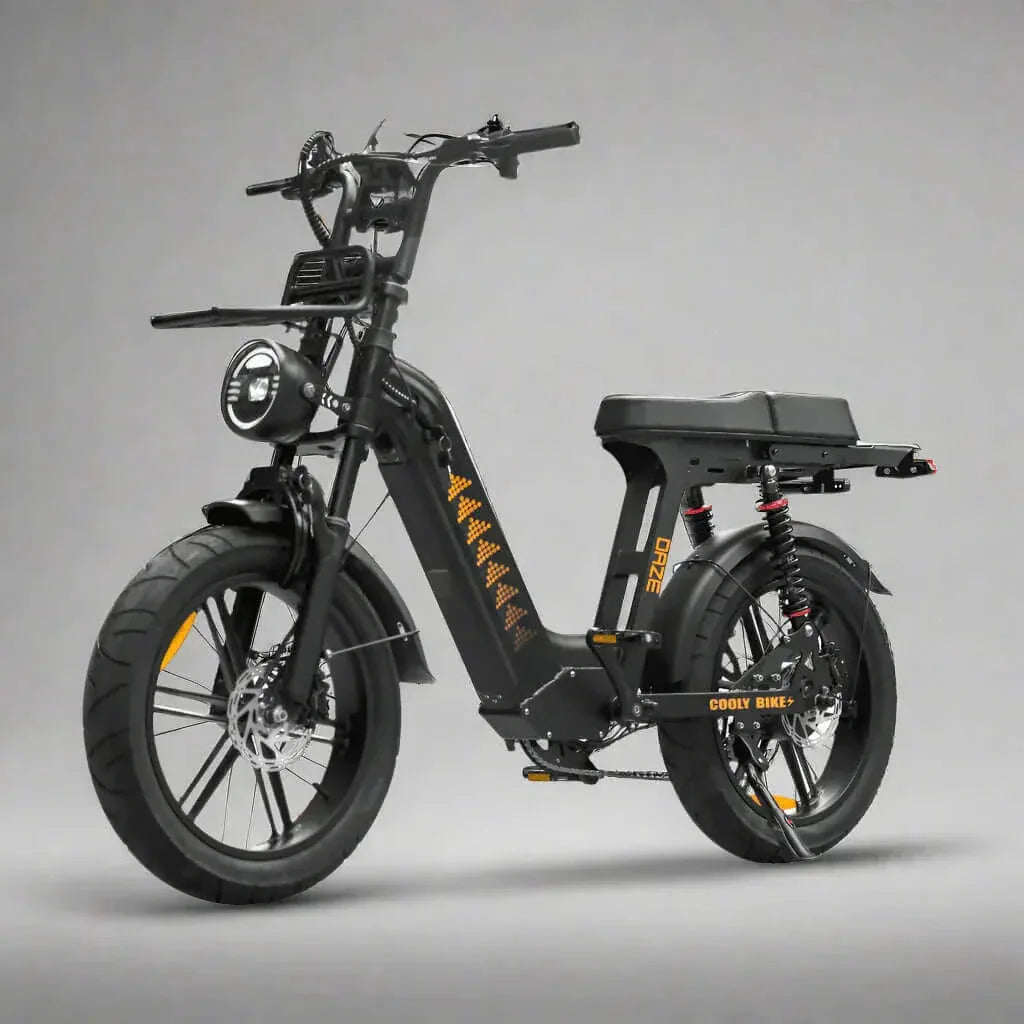 Cooly Daze Electric Bike - Premium Step Through eBike with Fat Tyres - Cooly Bikes