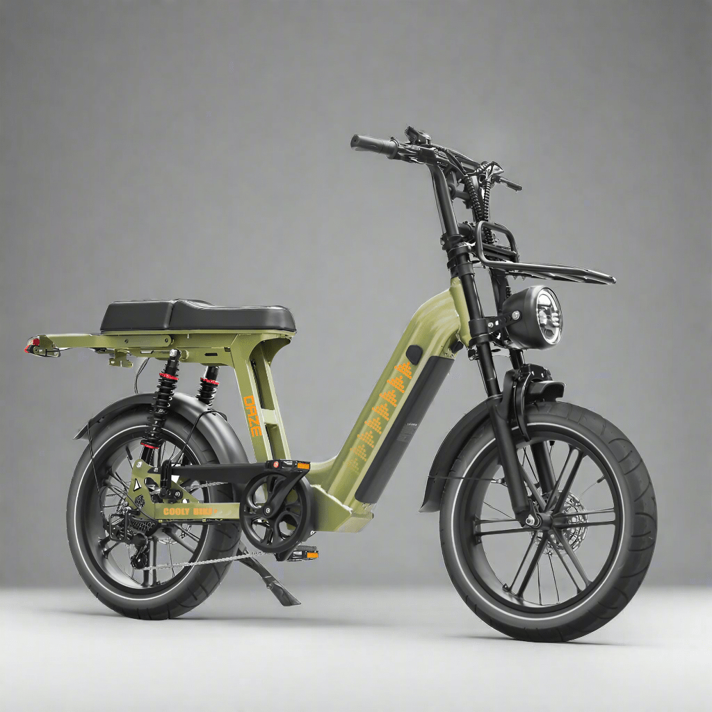 Cooly Daze Electric Bike - Premium Step Through eBike with Fat Tyres - Cooly Bikes