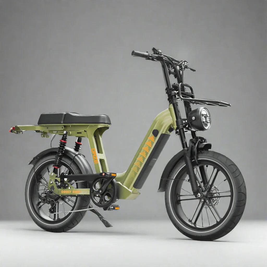 Cooly Daze Electric Bike - Premium Step Through eBike with Fat Tyres - Cooly Bikes