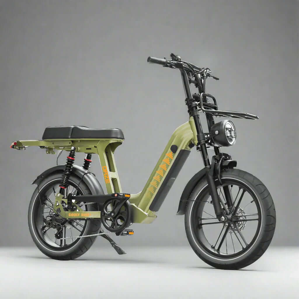 Cooly Daze Electric Bike - Premium Step Through eBike with Fat Tyres - Cooly Bikes