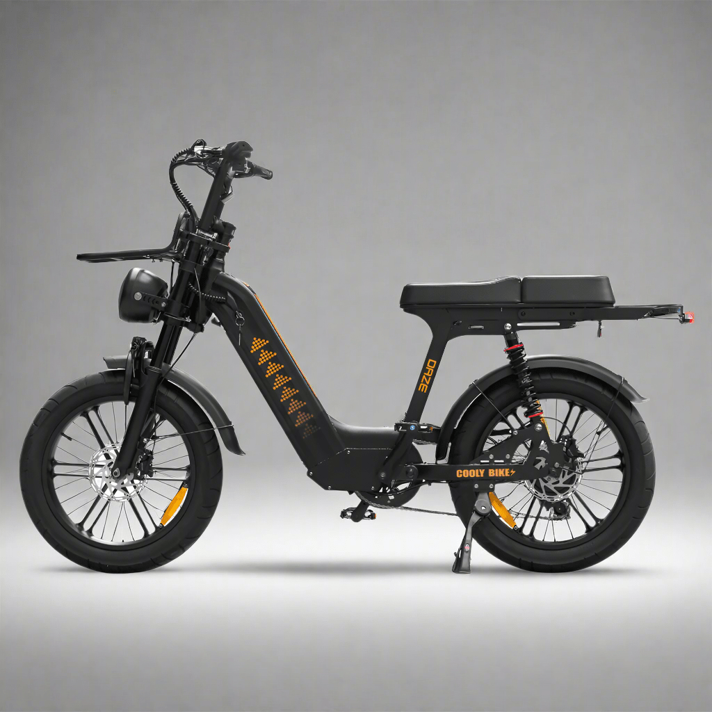 Cooly Daze Electric Bike - Premium Step Through eBike with Fat Tyres - Cooly Bikes