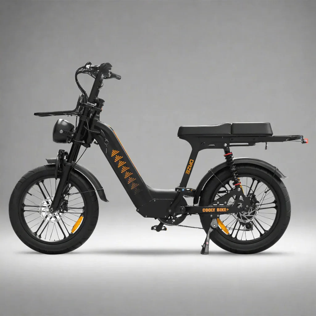 Cooly Daze Electric Bike - Premium Step Through eBike with Fat Tyres - Cooly Bikes