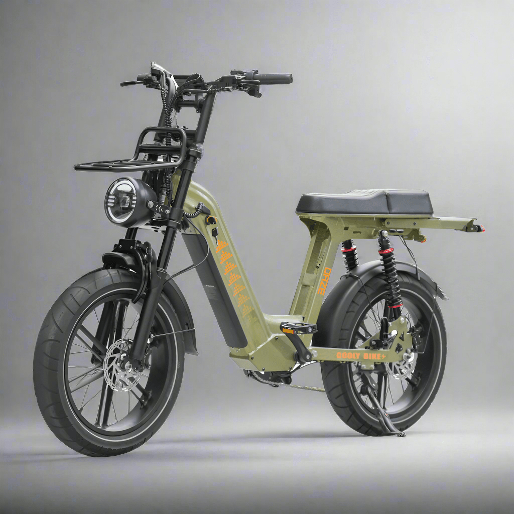 Cooly Daze Electric Bike - Premium Step Through eBike with Fat Tyres - Cooly Bikes