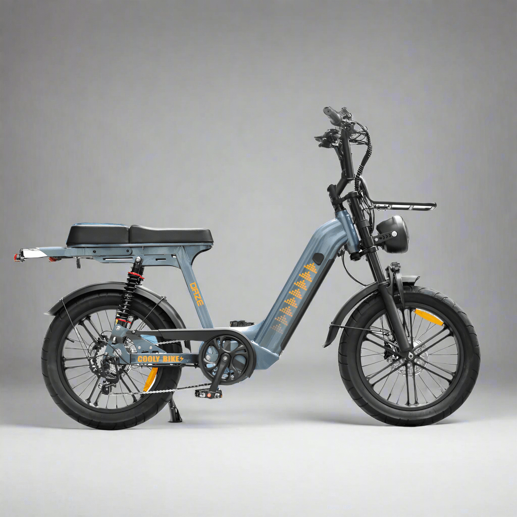 Cooly Daze Electric Bike - Premium Step Through eBike with Fat Tyres - Cooly Bikes