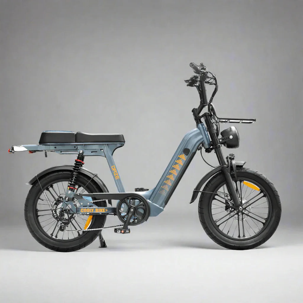 Cooly Daze Electric Bike - Premium Step Through eBike with Fat Tyres - Cooly Bikes