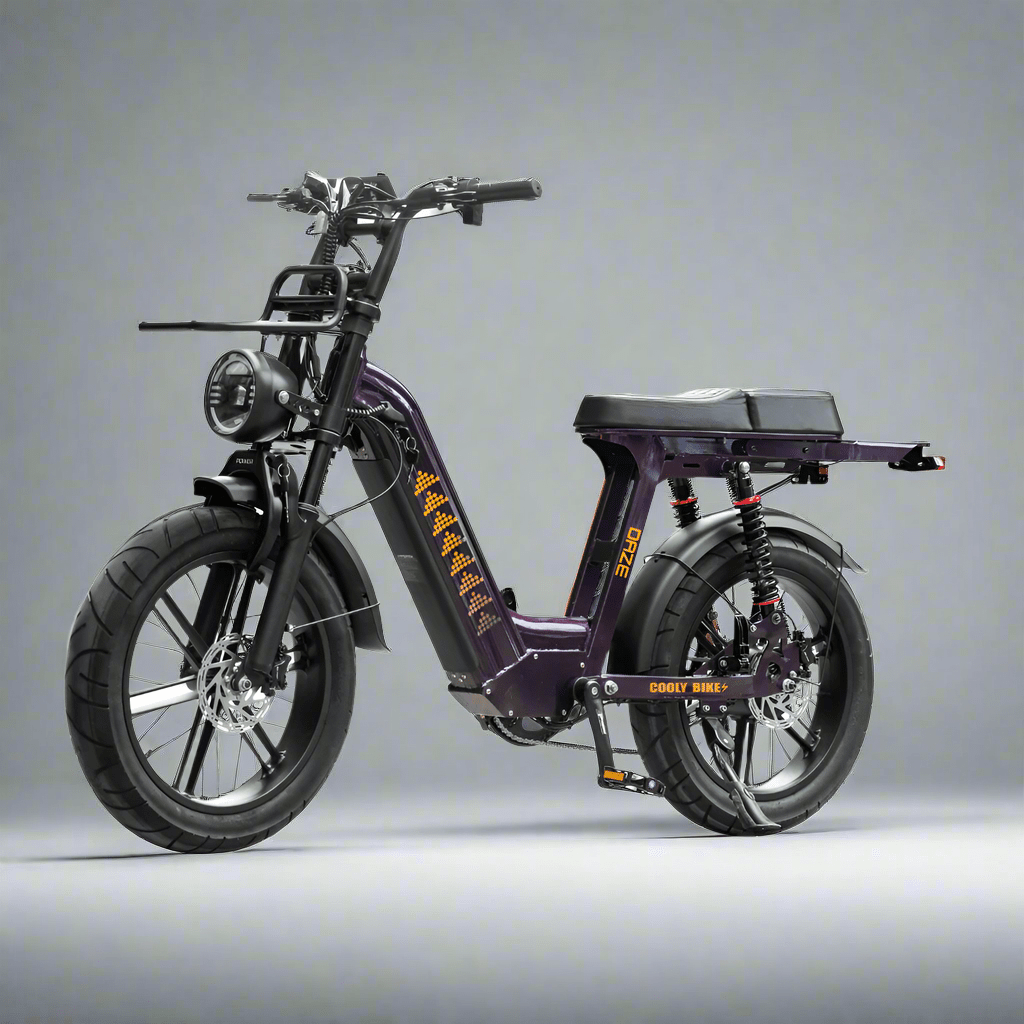 Cooly Daze Electric Bike - Premium Step Through eBike with Fat Tyres - Cooly Bikes