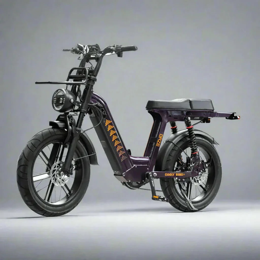 Cooly Daze Electric Bike - Premium Step Through eBike with Fat Tyres - Cooly Bikes