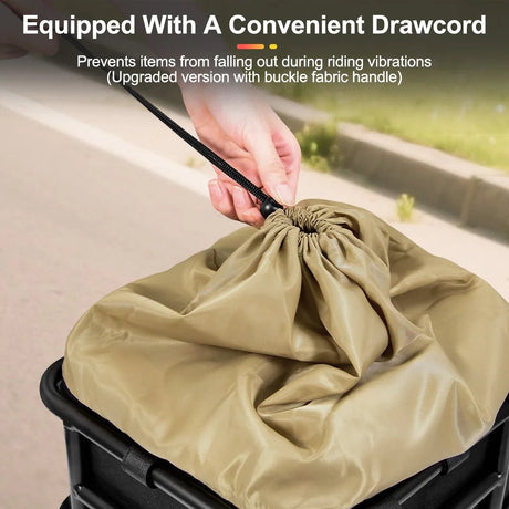 E - Bike Cooly Cargo Pro - Premium E - Bike Front/Rear Rack Basket - Cooly Bikes