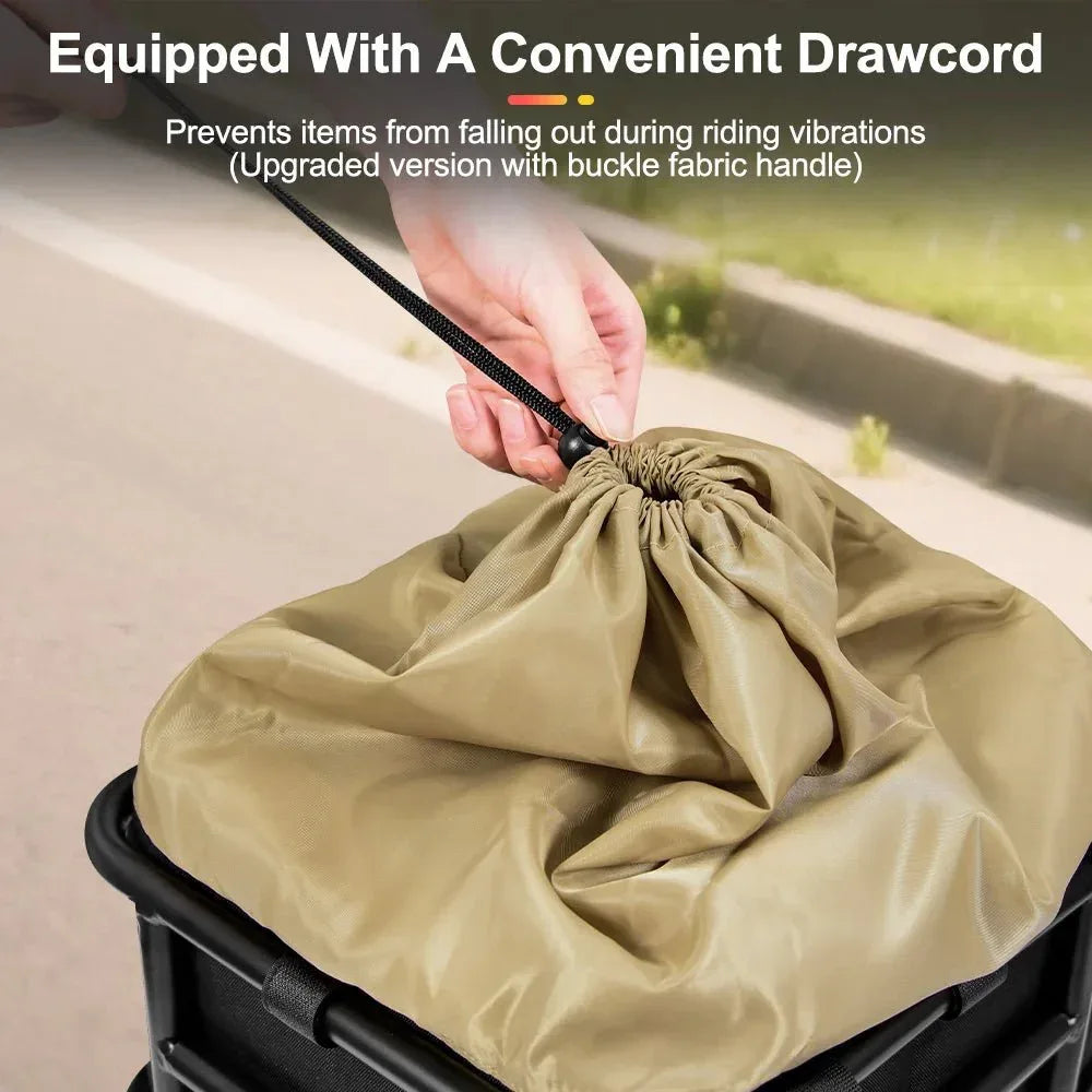 E-Bike Cooly Cargo Pro - Premium E-Bike Front/Rear Rack Basket - Cooly Bikes