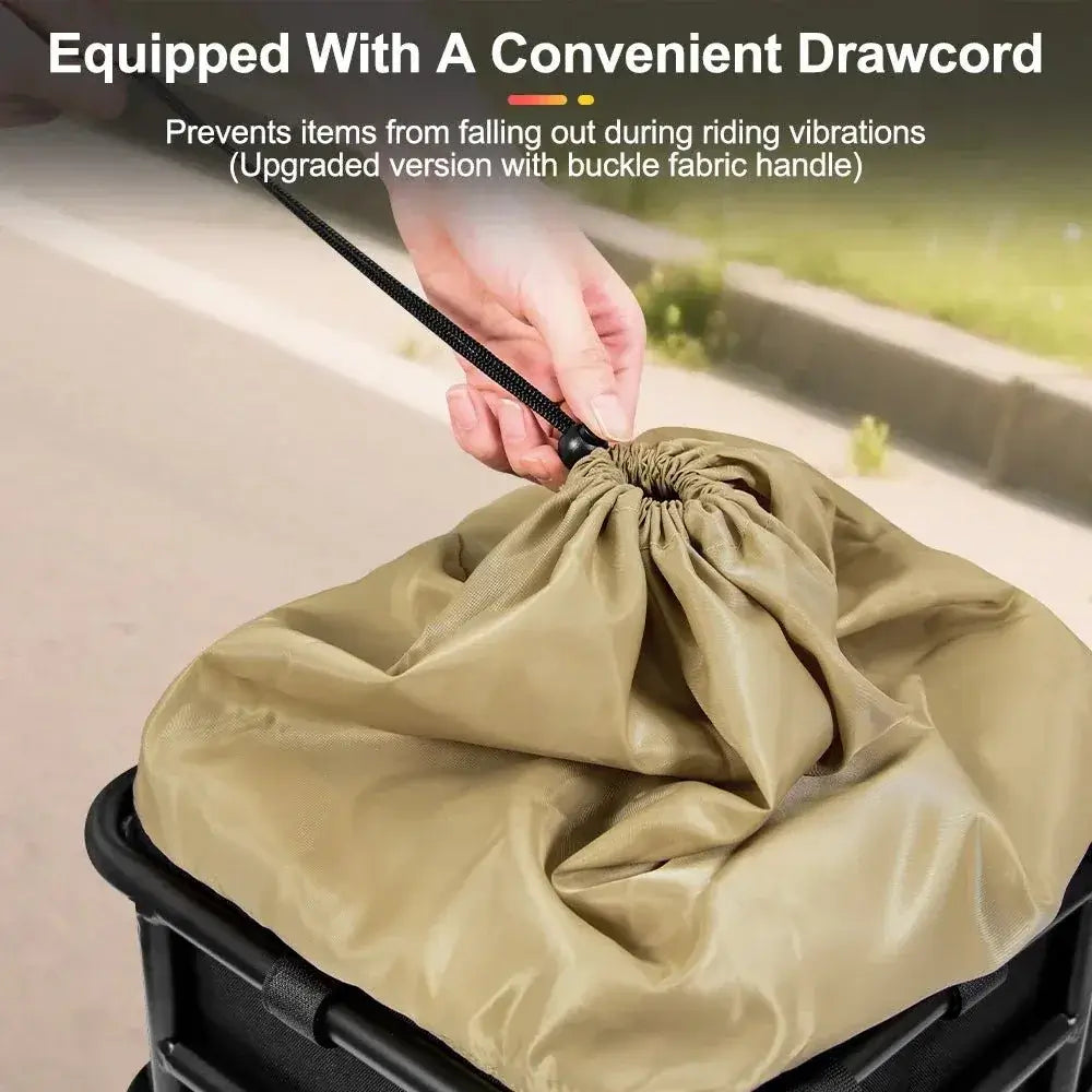 E-Bike Cooly Cargo Pro - Premium E-Bike Front/Rear Rack Basket - Cooly Bikes