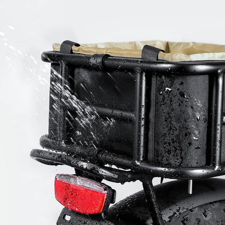 E - Bike Cooly Cargo Pro - Premium E - Bike Front/Rear Rack Basket - Cooly Bikes