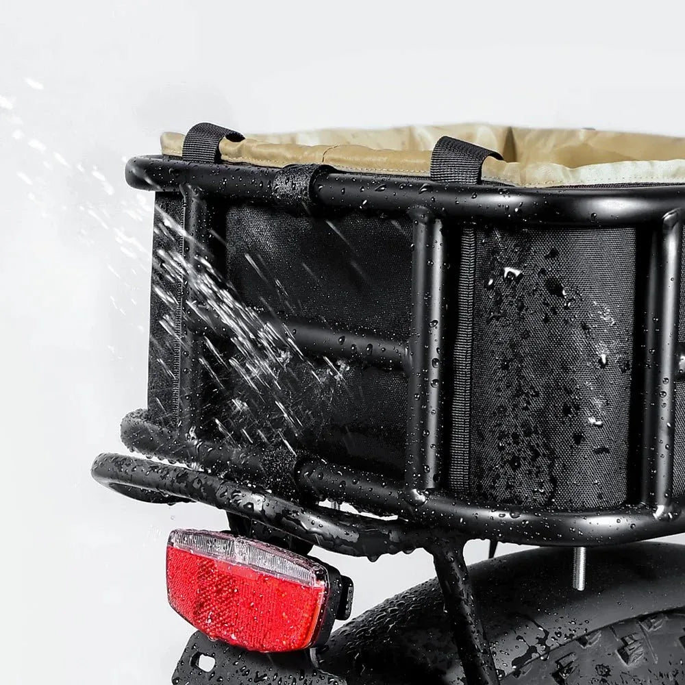 E-Bike Cooly Cargo Pro - Premium E-Bike Front/Rear Rack Basket - Cooly Bikes