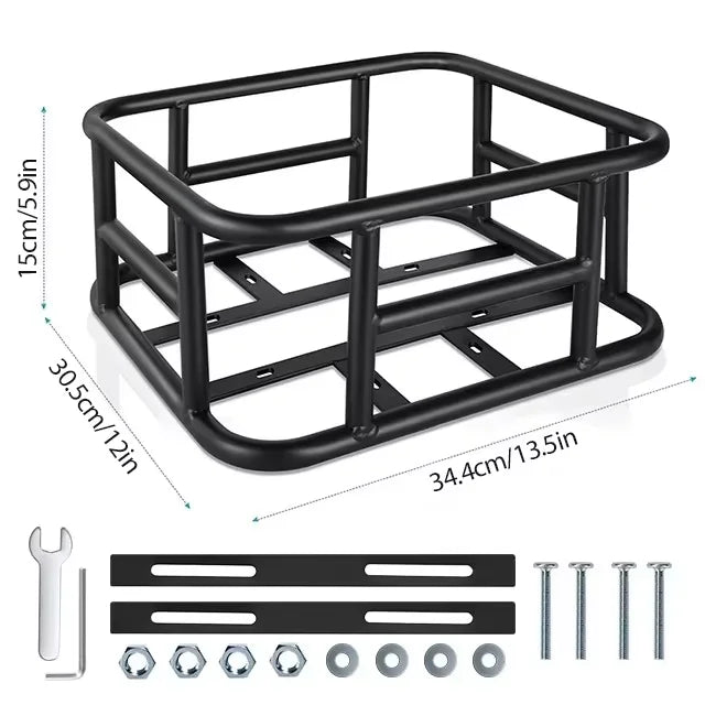 E - Bike Cooly Cargo Pro - Premium E - Bike Front/Rear Rack Basket - Cooly Bikes