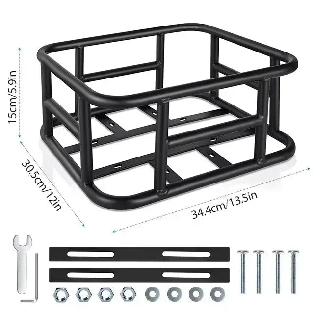 E-Bike Cooly Cargo Pro - Premium E-Bike Front/Rear Rack Basket - Cooly Bikes