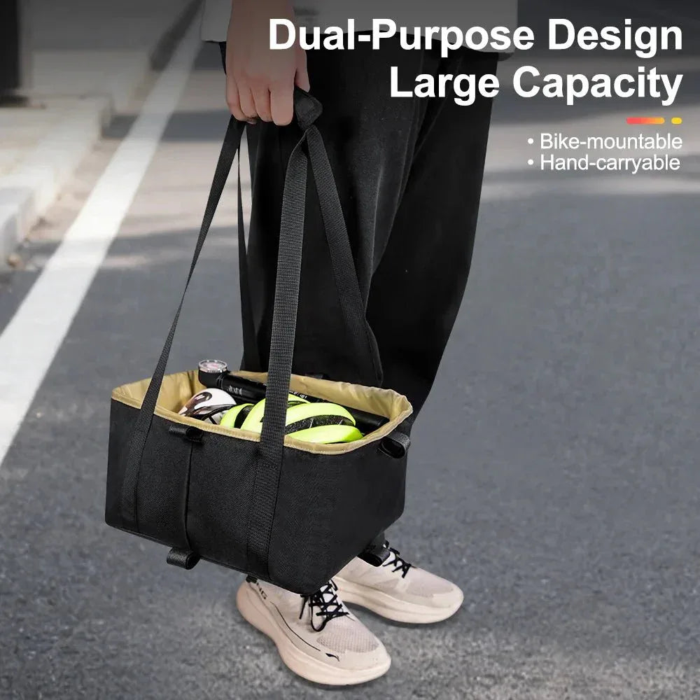 E-Bike Cooly Cargo Pro - Premium E-Bike Front/Rear Rack Basket - Cooly Bikes