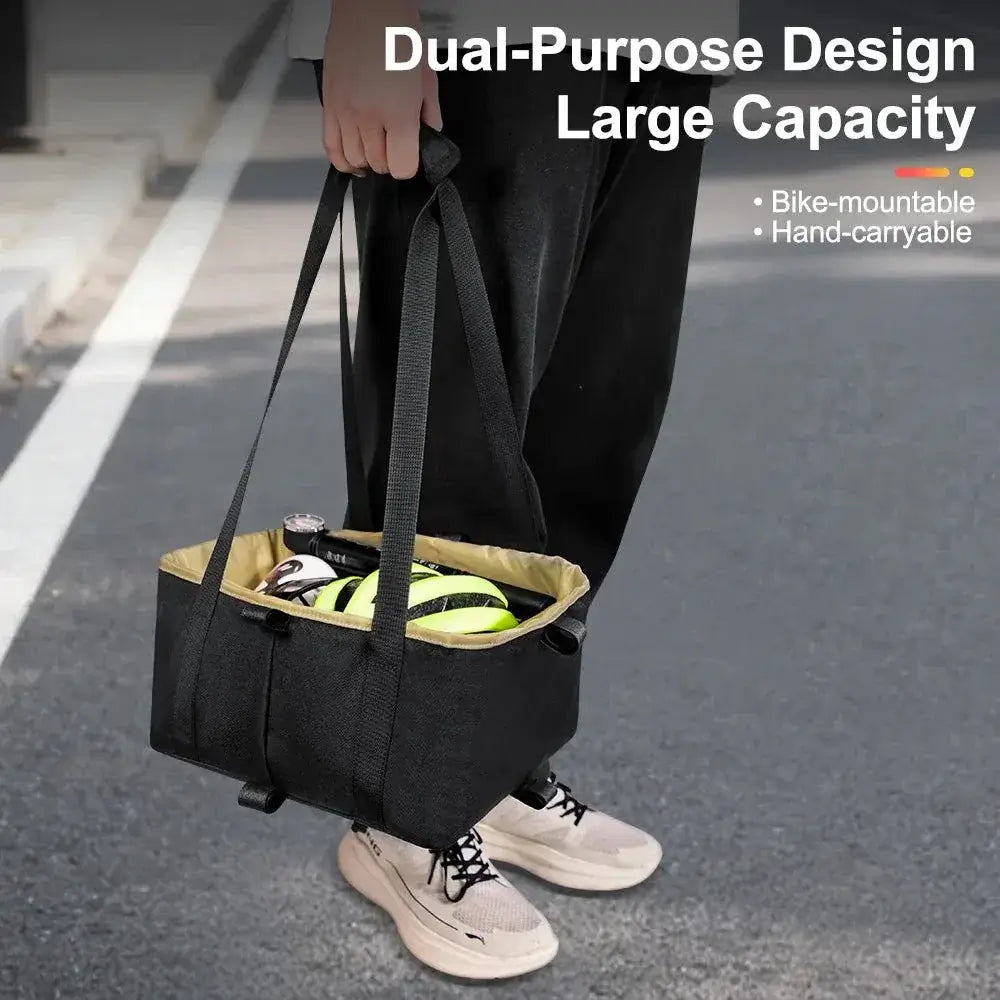 E-Bike Cooly Cargo Pro - Premium E-Bike Front/Rear Rack Basket - Cooly Bikes