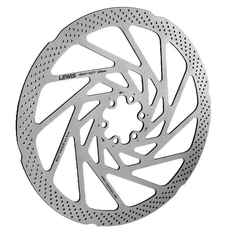 Lewis Heavy Duty Electric Dirt Bike Brake Rotor – 2.3/3mm Thick - Cooly Bikes