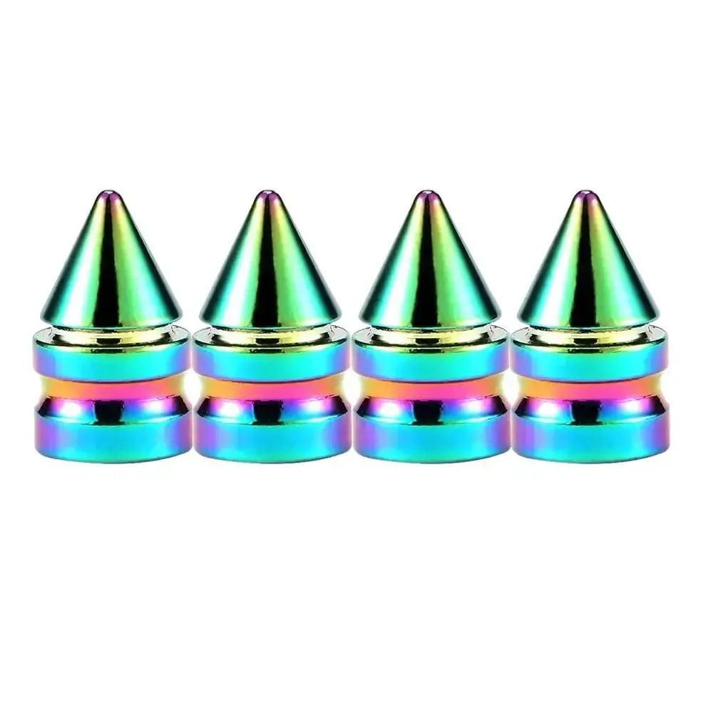 Oil Slick Tyre Valve Caps | Stylish & Durable for Electric Bikes - Cooly Bikes