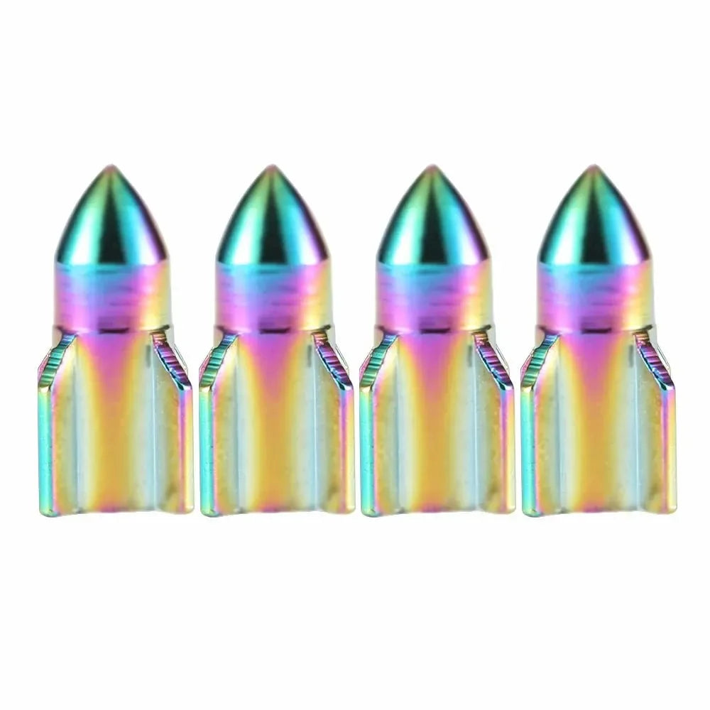 Oil Slick Tyre Valve Caps | Stylish & Durable for Electric Bikes - Cooly Bikes