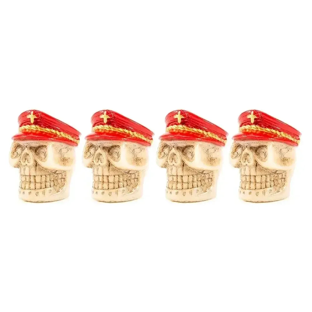 Skull Style Tyre Valve Caps - Cooly Bikes