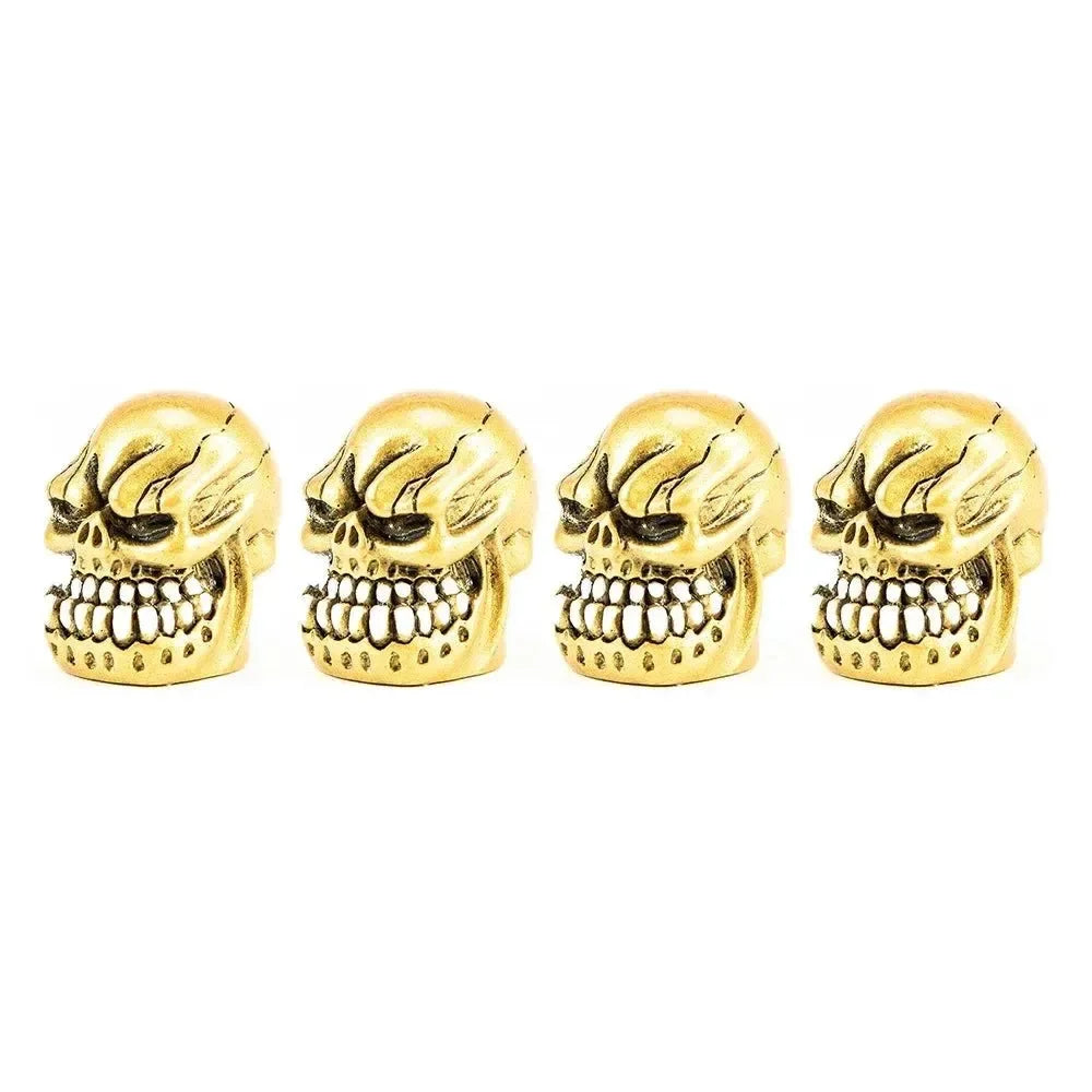 Skull Style Tyre Valve Caps - Cooly Bikes
