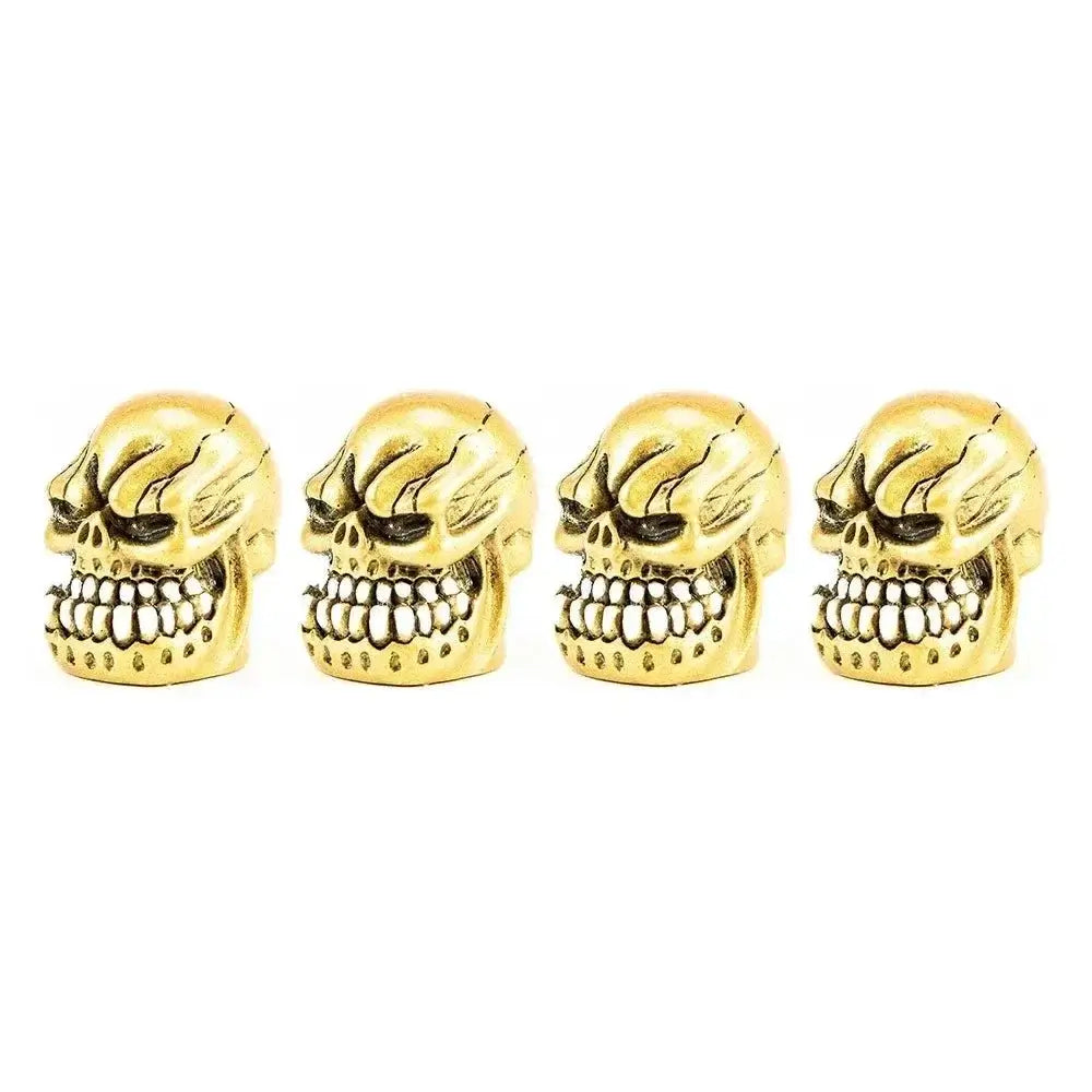 Skull Style Tyre Valve Caps - Cooly Bikes