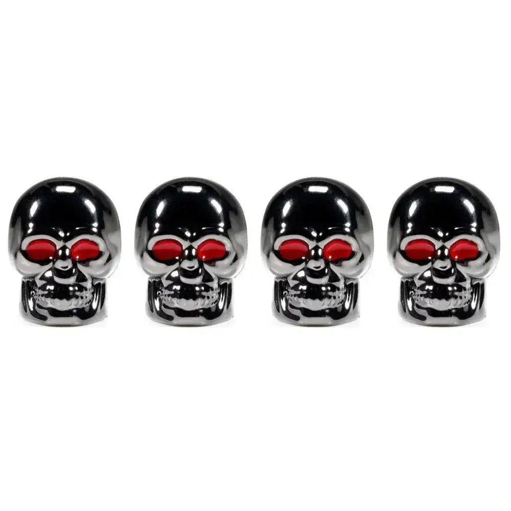 Skull Style Tyre Valve Caps - Cooly Bikes