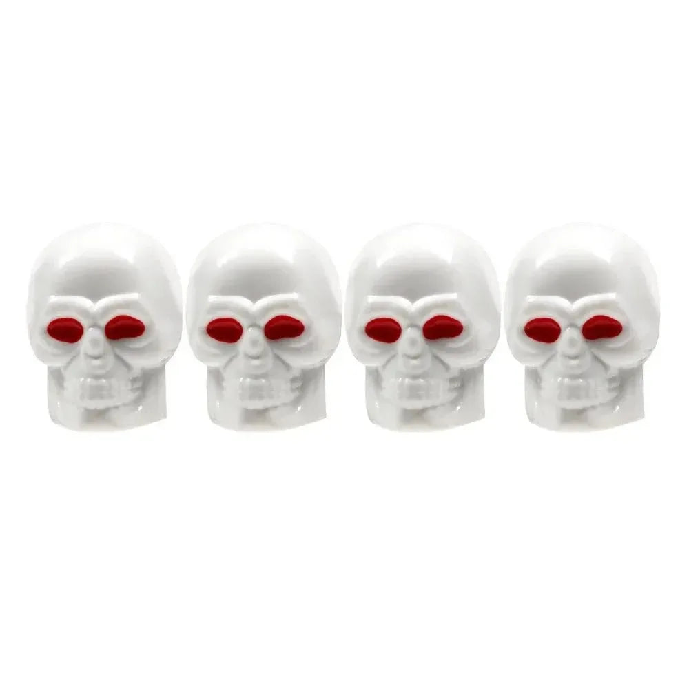 Skull Style Tyre Valve Caps - Cooly Bikes