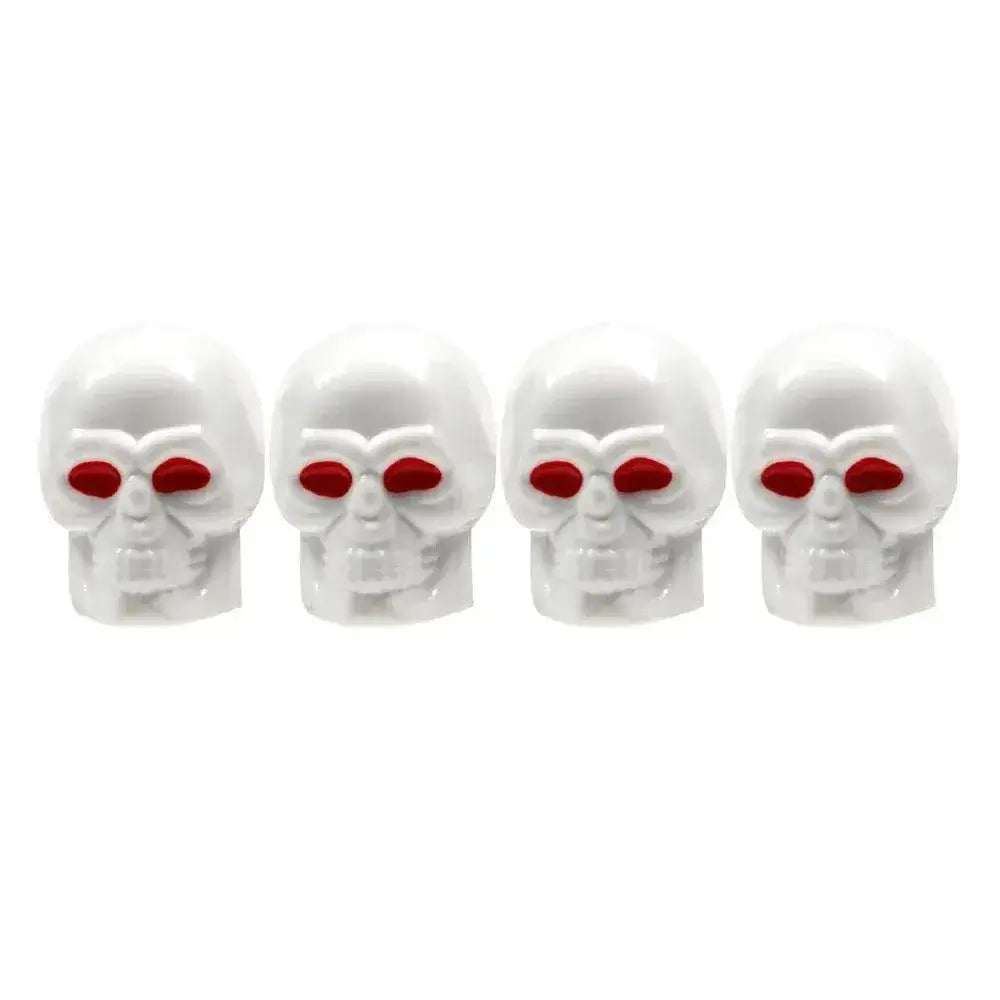 Skull Style Tyre Valve Caps - Cooly Bikes