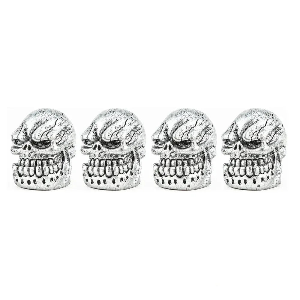 Skull Style Tyre Valve Caps - Cooly Bikes