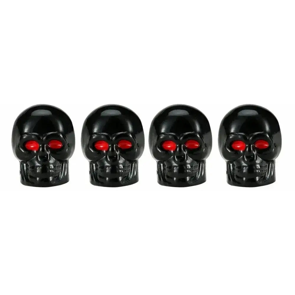 Skull Style Tyre Valve Caps - Cooly Bikes