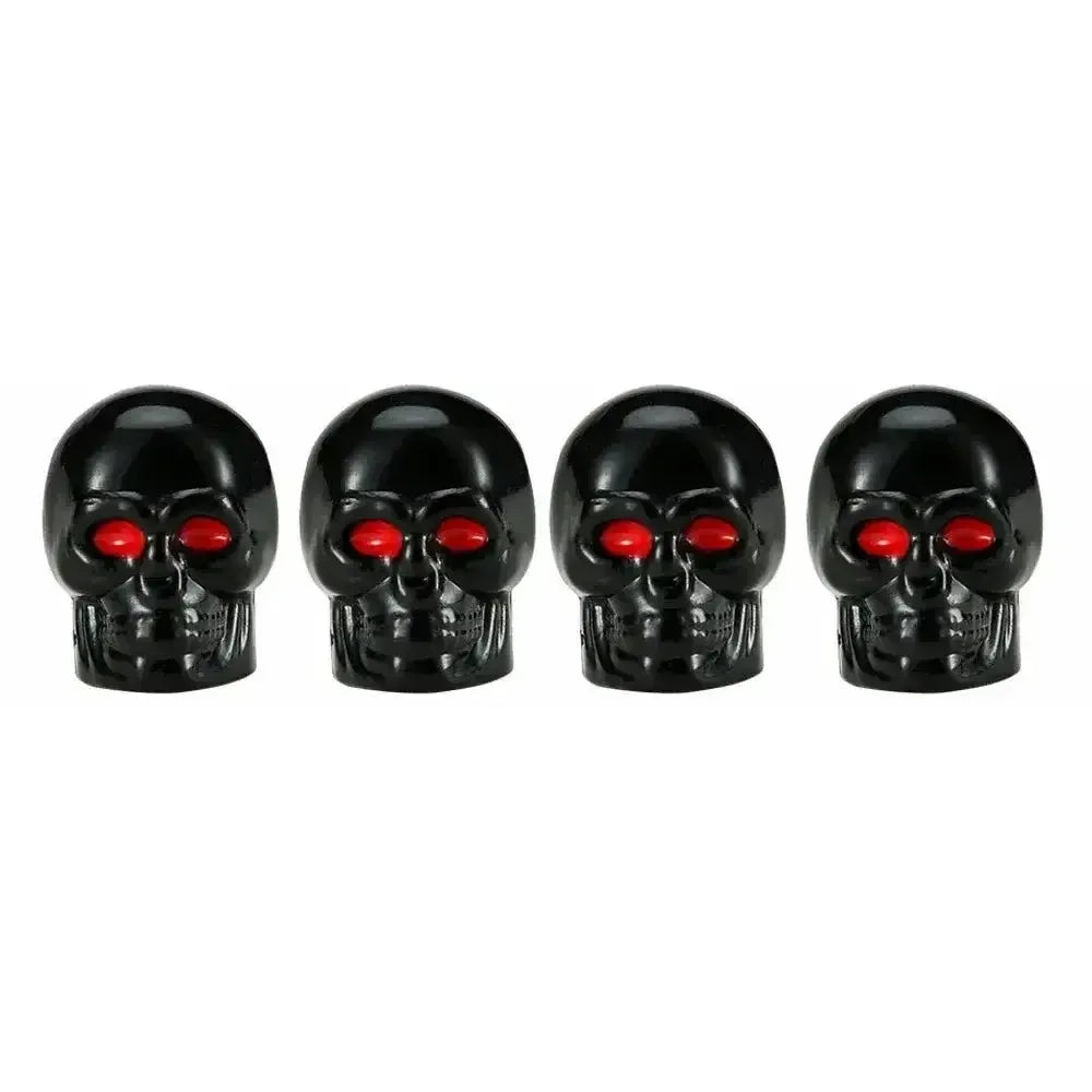 Skull Style Tyre Valve Caps - Cooly Bikes