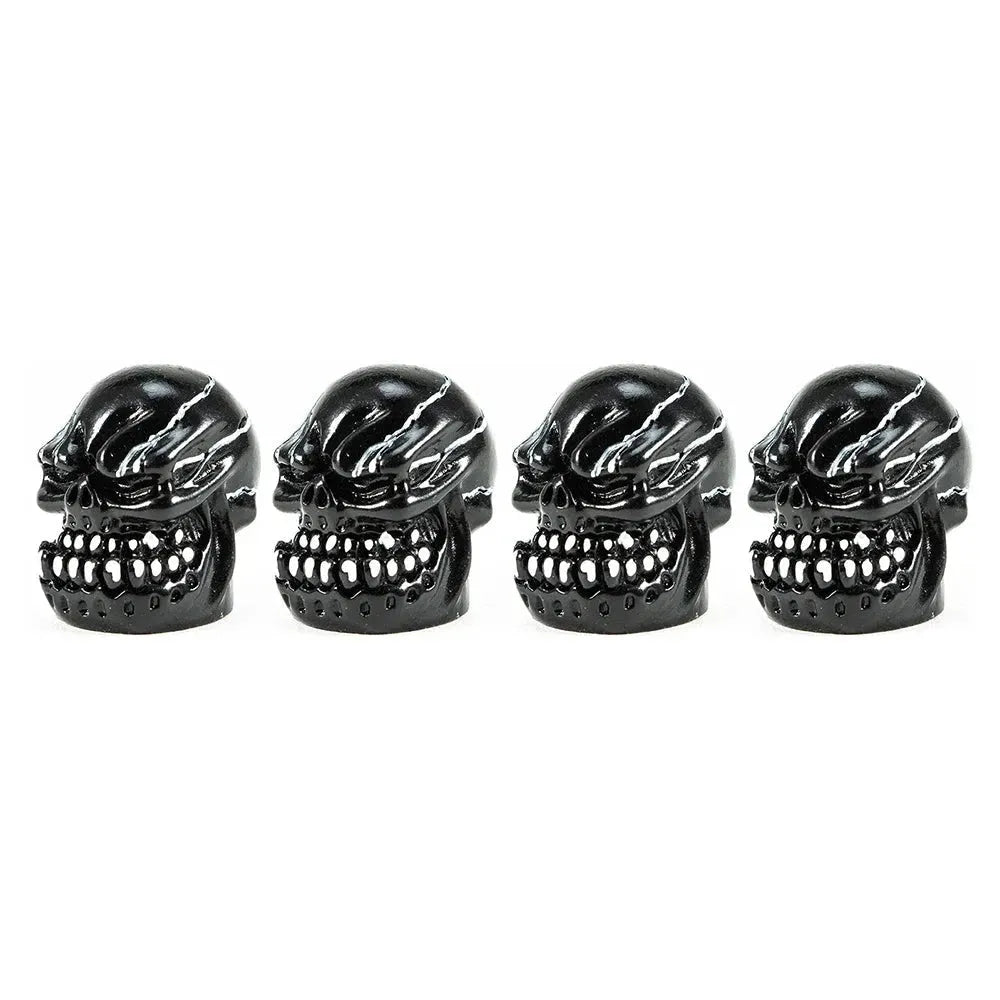 Skull Style Tyre Valve Caps - Cooly Bikes