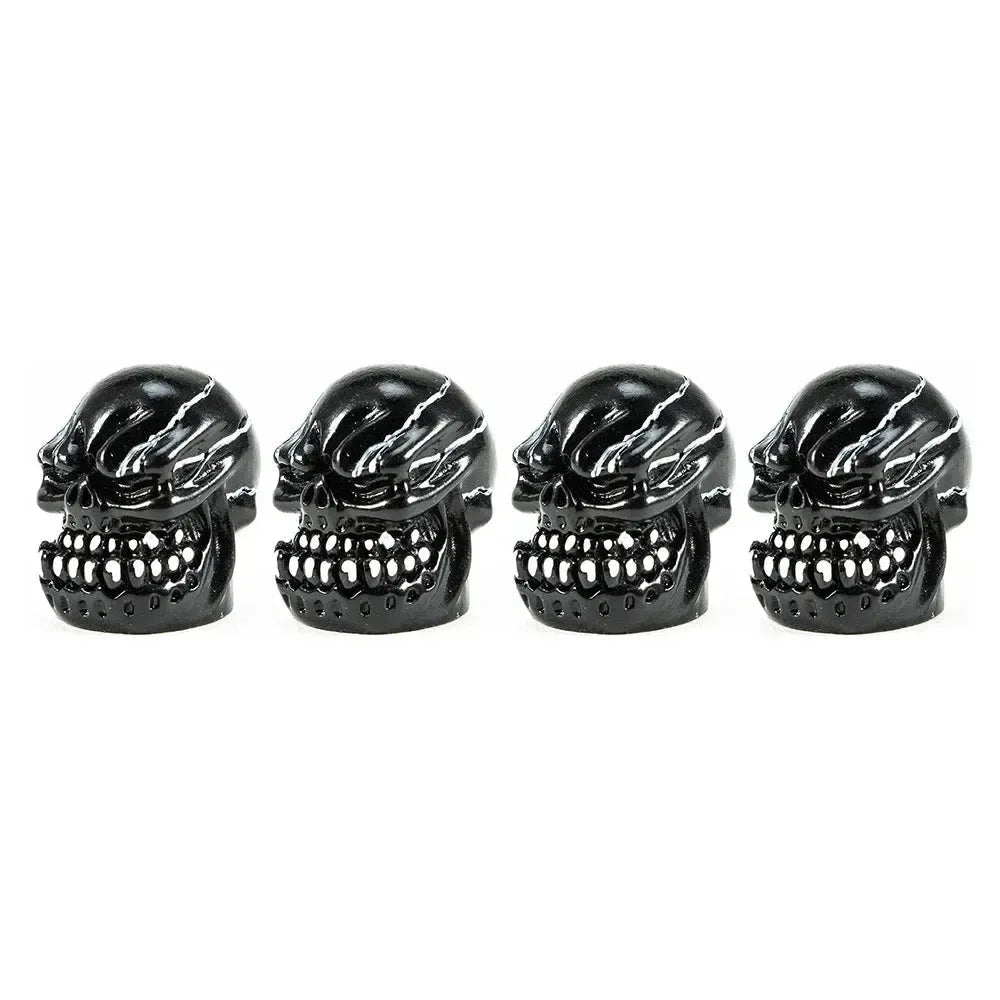 Skull Style Tyre Valve Caps - Cooly Bikes