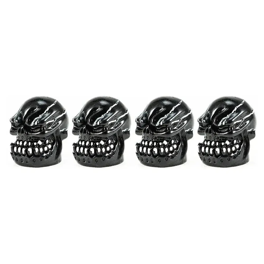 Skull Style Tyre Valve Caps - Cooly Bikes