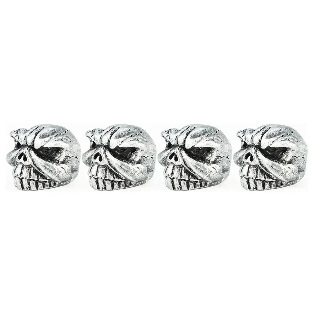 Skull Style Tyre Valve Caps - Cooly Bikes