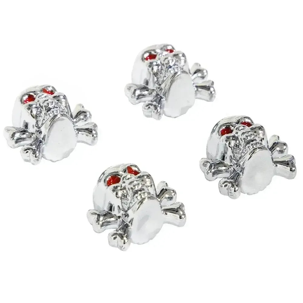 Skull Style Tyre Valve Caps - Cooly Bikes